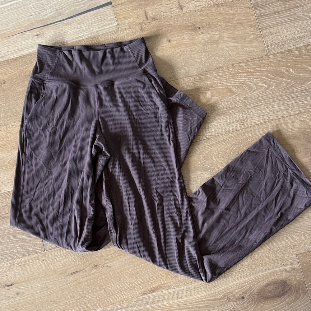 lululemon Align™ High-Rise Ribbed Wide-Leg Pant Tall - Picture 7 of 13